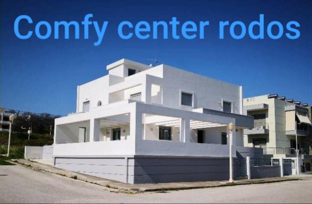 Luxury - Comfy Center Rodos Apartment Asgourou Exterior foto